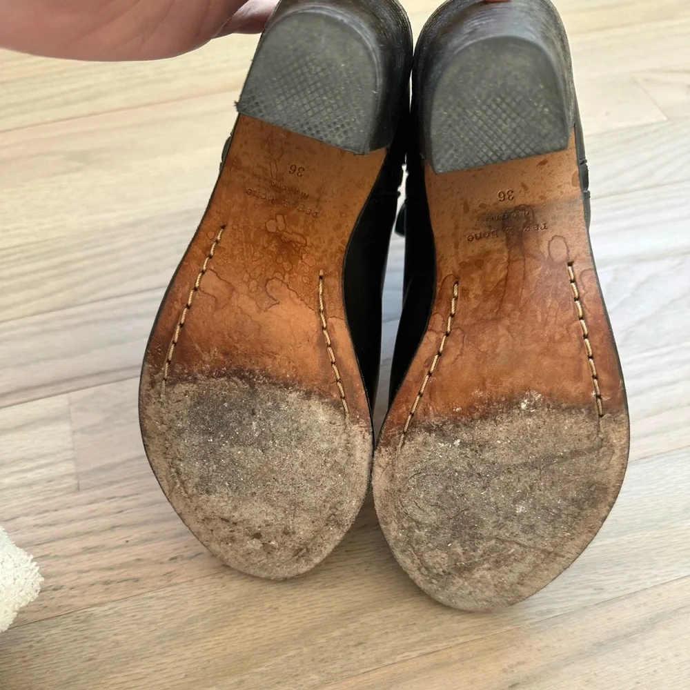 Rag & Bone Noelle peep toe booties - Picture 4 of 4